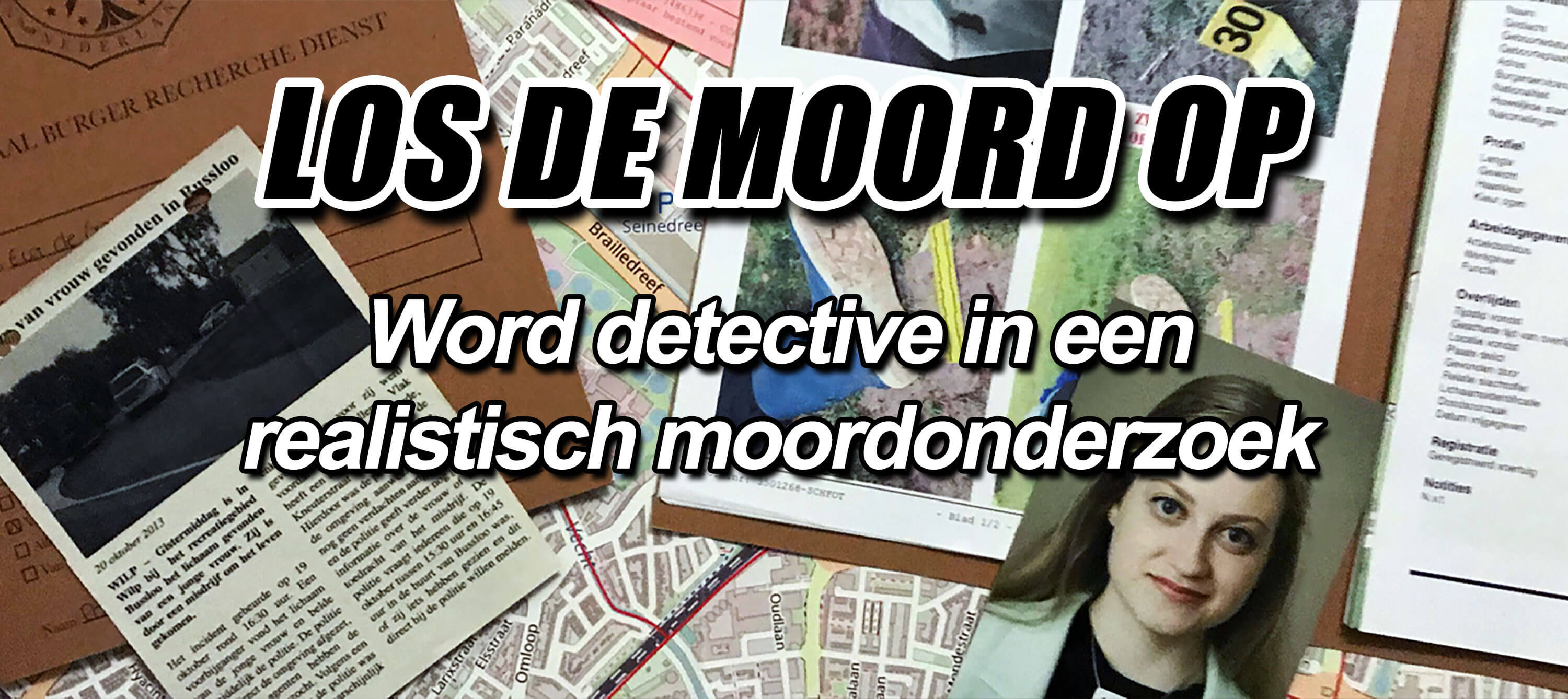 Moordzaak oplossen spel thuis